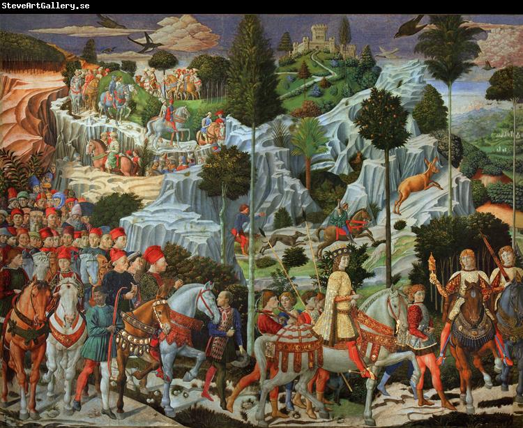 Benozzo Gozzoli Procession of the Magi (mk08)